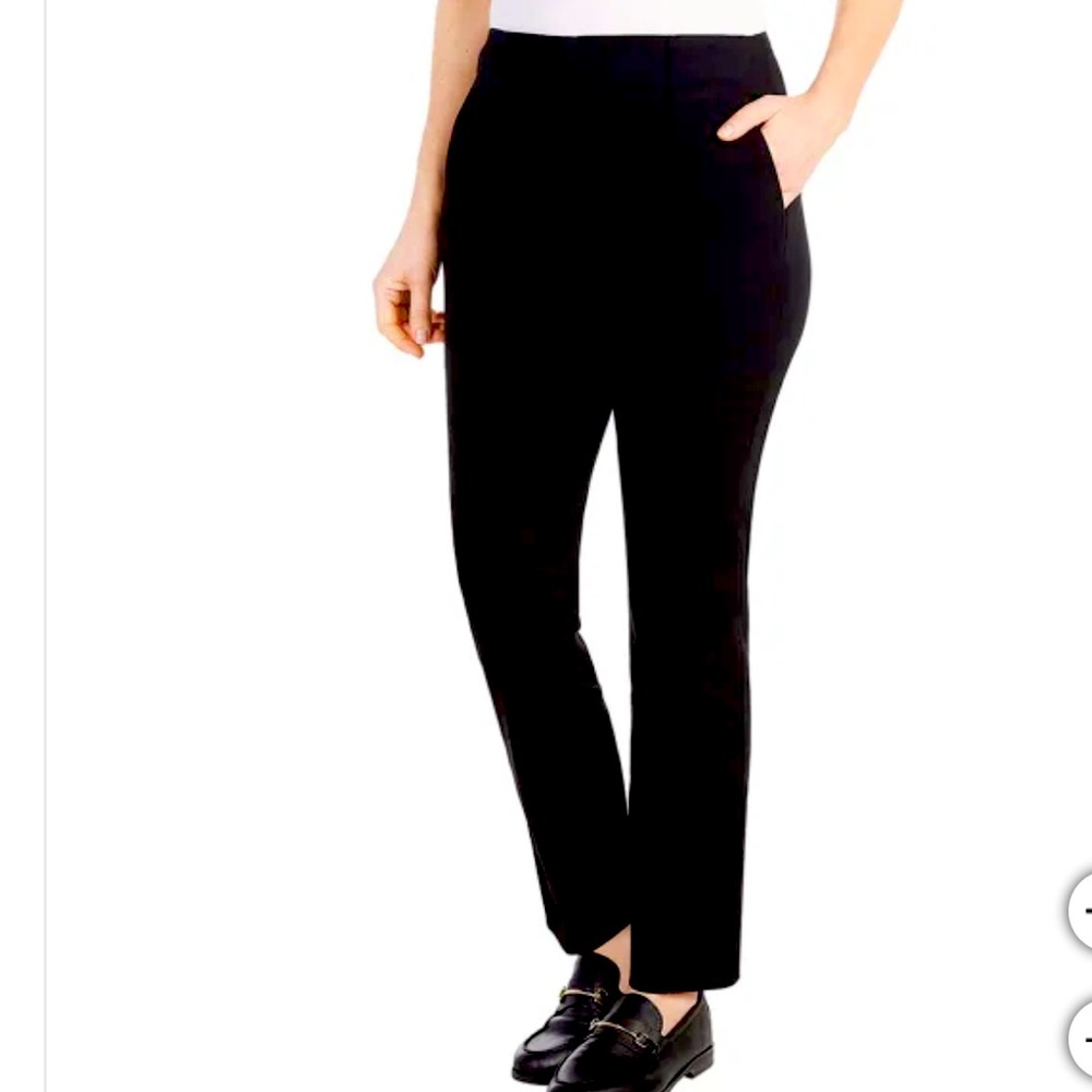 Hilary Radley Ladies' Pintuck Pull-On Pant/ Size X- Large/ Color Black